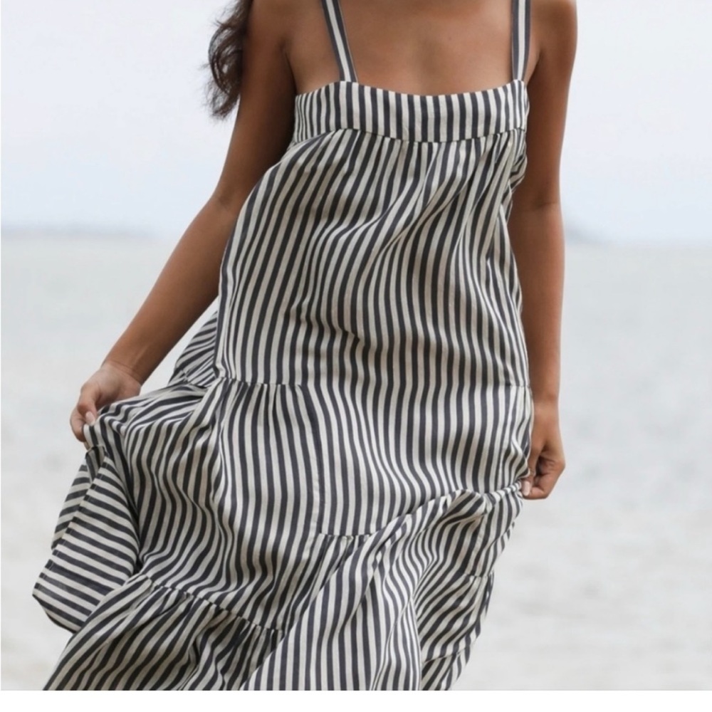 Jenni Kayne Summer Dress Ink Stripe